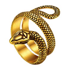 QTY OF ASSORTED ITEMS TO INCLUDE GOTH JEWELLERY SNAKE RING. TOTAL RRP £338: LOCATION - C RACK