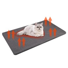 22 X RADSOCKEN SELF HEATING CAT BED,PET HEATED MAT,SOFT WARM SELF HEATING PET PAD, SAFE FLUFFY THERMAL SELF HEATED DOG BLANKET, CAT PAD WASHABLE, SELF WARMING BED MAT FOR INDOOR CATS KITTEN PUPPY(56X