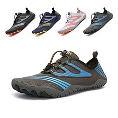 QTY OF ASSORTED ITEMS TO INCLUDE BAREFOOT WATER SHOES. BLUE/BLACK. : LOCATION - D RACK