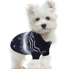 QTY OF ASSORTED ITEMS TO INCLUDE DOG WINTER WARM JUMPER. NAVY BLUE. M. : LOCATION - D RACK
