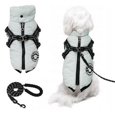 QTY OF ASSORTED ITEMS TO INCLUDE PET WATERPROOF JACKET. MINT GREEN. : LOCATION - D RACK