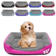 8 X ZEEXIPDR DOG BED CAT BED PET BED SUITABLE FOR SMALL AND MEDIUM-SIZED PET SOFA BED,DOG BED MADE OF SOFT LAMBSWOOL AND PP COTTON PROVIDES A SLEEPING ENVIRONMENT FOR DOGS,WASHABLE DOG SOFA - TOTAL R