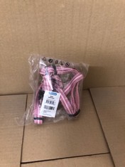 27 X DOG HARNESS. PINK. TOTAL RRP £112: LOCATION - F RACK