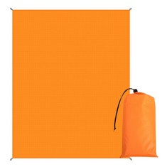 QTY OF ASSORTED ITEMS TO INCLUDE POCKET BLANKET. ORANGE. : LOCATION - F RACK
