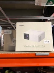 QTY OF ITEMS TO INCLUDE YUTON VIDEO PROJECTOR : LOCATION - A
