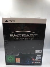 OUTCAST - A NEW BEGINNING - ADELPHA EDITION - PS5. ID MAY BE REQUIRED : LOCATION - A