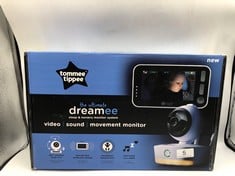 TOMMEE TIPPEE DREAMER VIDEO BABY MONITOR WITH CAMERA, NIGHT VISION, 4.3-INCH DISPLAY, TWO-WAY AUDIO, CRYSENSOR, MOVEMENT SENSOR MAT, 300M RANGE.: LOCATION - A