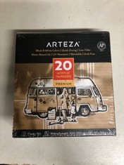 QTY OF ITEMS TO INCLUDE ARTEZA 20 PREMIUM ACRYLIC BLACK & WHITE MARKERS RRP £247: LOCATION - C