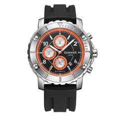 GAMAGES OF LONDON LIMITED EDITION HAND ASSEMBLED INNOVATOR AUTOMATIC ORANGE £695 SKU:GA1221: LOCATION - D