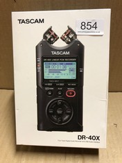 TASCAM DR-40X FOUR TRACK DIGITAL AUDIO RECORDER AND USB INTERFACE: LOCATION - D