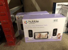 2X HUBBLE NURSERY VIEW PREMIUM TWIN 5" VIDEO BABY MONITOR : LOCATION - BACK WALL