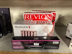 QTY OF ITEMS TO INCLUDE WAHL CURLING TONG : LOCATION - BACK WALL