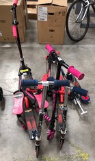 QTY OF ASSORTED FLICKER SCOOTERS: LOCATION - SPORTS & EXERCISE(COLLECTION OR OPTIONAL DELIVERY AVAILABLE)