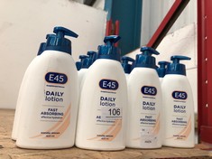 16X E45 DAILY LOTION::: LOCATION - HEALTH & BEAUTY(COLLECTION OR OPTIONAL DELIVERY AVAILABLE)