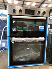 BEKO BUILT IN ELECTRIC DOUBLE OVEN MODEL BBDF26300 RRP £439: LOCATION - WHITE GOODS(COLLECTION OR OPTIONAL DELIVERY AVAILABLE)