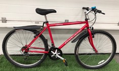 EDINBURGH BICYCLE CONTOUR GENTS MOUNTAIN BIKE, 21” FRAME, 26” WHEELS, 18 SPEED TWIST GEARS. : LOCATION - SPORTS & EXERCISE(COLLECTION OR OPTIONAL DELIVERY AVAILABLE)