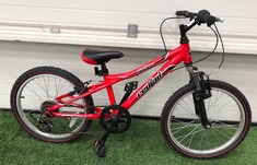 DAWES REDTAIL JUNIOR MOUNTAIN BIKE, 14” FRAME, 24” WHEELS, 18 SPEED SHIMANO REVOSHIFT GEARS. : LOCATION - SPORTS & EXERCISE(COLLECTION OR OPTIONAL DELIVERY AVAILABLE)