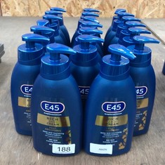 QTY OF E45 RICH CREAM 400ML - COLLECTION ONLY - LOCATION RACK