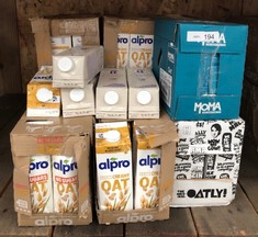 QTY OF MILK TO INCLUDE ALPRO NO SUGAR OAT MILK - SOME ITEMS MAY BE PAST BB DATE - COLLECTION ONLY - LOCATION RACK