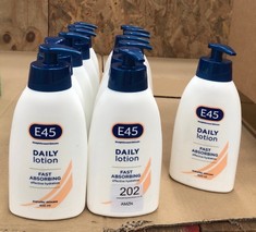 QTY OF E45 DAILY LOTION 400ML - COLLECTION ONLY - LOCATION RACK