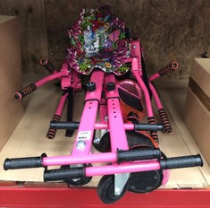 ELECTRIC HOVERBOARD WITH ATTACHMENTS - COLLECTION ONLY - LOCATION RACK