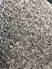 SUPERTWIST BLUE FELT 950 MOUSE GREY CARPET APPROX WIDTH 5M - COLLECTION ONLY - LOCATION FLOOR