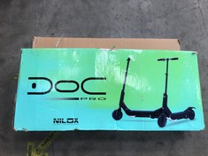 DOC PRO NILOX TECHNOLOGY ELECTRIC SCOOTER - COLLECTION ONLY - LOCATION RACK