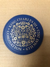 QTY OF ASSORTED ITEMS TO INCLUDE KING CHARLES III CORONATION COASTERS RRP £274: LOCATION - A