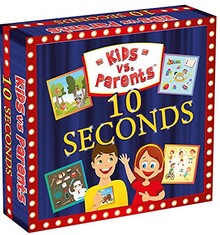 29 X FUN GAME 10 SECONDS TO GUESS EDUCATIONAL CARD GAME REFLEX GAME FOR CHILDREN FAMILY GAME BRAIN FOCUS TRAINING | KIDS VS. PARENTS 10 SECONDS | AGE: 5+ - TOTAL RRP £164: LOCATION - B