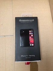 QTY OF ASSORTED ITEMS TO INCLUDE DBRAMANTE1928 HANDCRAFTED FULL GRAIN LEATHER IPHONE 11 SNAP ON CASE RRP £250: LOCATION - B