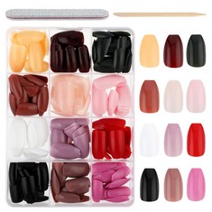 QTY OF ASSORTED ITEMS TO INCLUDE AMAXIU 288PCS GLOSSY PRESS ON NAILS , 12 COLOURS RRP £250: LOCATION - B