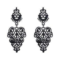 QTY OF ASSORTED JEWELLERY TO INCLUDE RAFFINE PARIS BOHO DANGLE EARRINGS FOR WOMEN BLACK/SILVER - TOTAL RRP £273: LOCATION - C