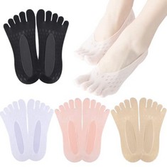 QTY OF ASSORTED ITEMS TO INCLUDE TOE SOCKS 4 PAIRS - TOTAL RRP £210: LOCATION - C