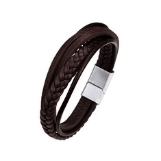 QTY OF ITEMS TO INCLUDE CHAINS PRO MENS LEATHER BRACELET : LOCATION - D