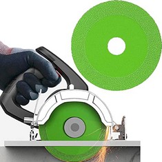 29 X 2PCS 4 INCH GLASS CUTTING DISC DIAMOND SAW BLADE WHEEL GLASS CUTTING GRINDING ROTARY TOOL ACCESSORIES FOR ANGLE GRINDER GLASS JADE CRYSTAL WINE BOTTLES - TOTAL RRP £290:: LOCATION - D RACK
