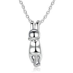 QTY OF JEWELLERY TO INCLUDE SILVER CUTE CAT NECKLACE PENDANT CHAIN. TOTAL RRP £1800: LOCATION - F RACK