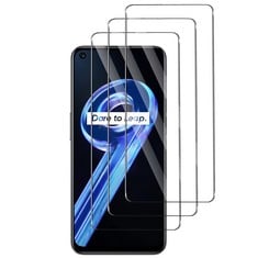 24 X IMEI 3 PACK SCREEN PROTECTOR FOR REALME 9 5G, ANTI-SCRATCH, HD CLEAR, BUBBLE-FREE, 9H HARDNESS TEMPERED GLASS SCREEN PROTECTOR FOR REALME 9 5G - TOTAL RRP £168: LOCATION - F RACK