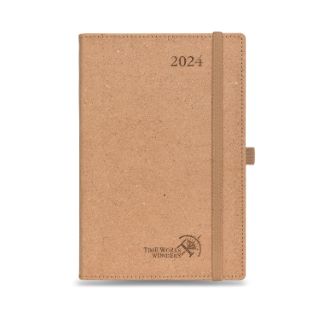 QTY OF ASSORTED ITEMS TO INCLUDE POPRUN DAILY PLANNER 24 DESERT BROWN : LOCATION - C