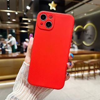 16 X SROTEK PHONE CASE FOR IPHONE 14 PLUS 6.7 INCHES SOFT TPU SQUARE EDGES CAMERA LENS PROTECTOR FULL BODY PROTECTION SHOCKPROOF PHONE COVER FOR WOMEN GIRLS BOY MEN (RED) - TOTAL RRP £240: LOCATION -
