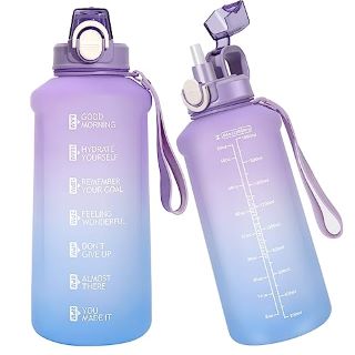 20 X WENLIM 2 LITRE LARGE WATER BOTTLE WITH STRAW, 2L SPORT MOTIVATIONAL DRINKS BOTTLE WITH TIME MARKINGS FOR FITNESS GYM AND OUTDOOR SPORTS - TOTAL RRP £149: LOCATION - D