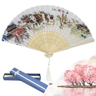 QTY OF ASSORTED ITEMS TO INCLUDE 2 PCS FOLDING HAND FANS CHINESE STYLE PURPLE BLACK - RRP £195: LOCATION - D
