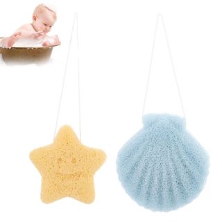 44 X 2 PCS NATURAL AND SAFE PLANT-BASED KONJAC BABY BATH TOYS BATH SPONGES FOR INFANTS BABY SPONGE BATH PERFECT FOR MAKING BATH TIME EXCITING FOR YOUR SPECIAL LITTLE ONES - TOTAL RRP £220: LOCATION -