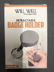 X30 WILL WELL RETRACTABLE BADGE HOLDER RRP £269:: LOCATION - I