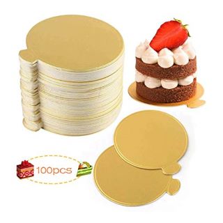 QTY OF BAKERY ITEMS TO INCLUDE MINI ROUND GOLDEN CARDBOARD CAKE BASE RRP £346: LOCATION - A