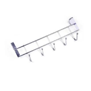 19 X PINGTANYOUYU OVER CABINET HANGER?5 KITCHEN OVER THE CABINET OVER DOOR HOOKS FOR HANGING METAL HANGER,TOWELS, PURSES, SHOVEL,CUP, MADE OF 6063 SPACE ALUMINIUM WITH BRUSHED FINISH -RUSTPROOF - TOT