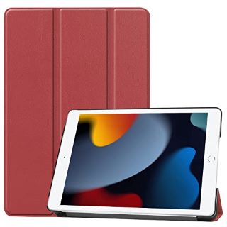 QTY OF ASSORTED ITEMS TO INCLUDE WOOPTOR CASE FOR IPAD 10.2 9TH GEN LEATHER HARD BACK WINE RED: LOCATION - B