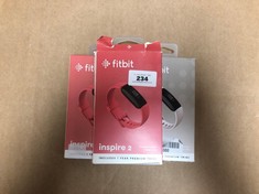 QTY OF TECH ITEMS TO INCLUDE FITBIT INSPIRE 2: LOCATION - BLACK RACK