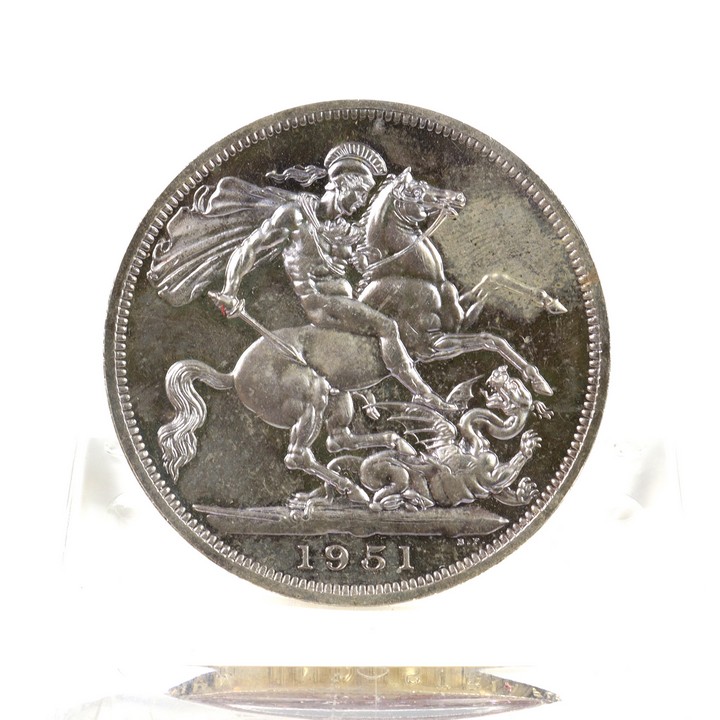 Festival of Britain 1951 George VI Crown Coin in Original Box (VAT Only Payable on Buyers Premium)