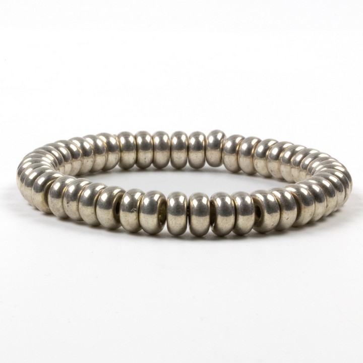 Silver Sweetie Stretch Bracelet, 39.7g (VAT Only Payable on Buyers Premium)