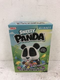 BOX OF ITEMS TO INCLUDE SNEEZY PANDA GAME - RPR £170